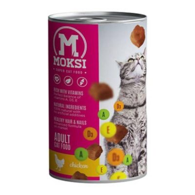 Moksi Vl.hr.za mačke Piletina MK24 415g