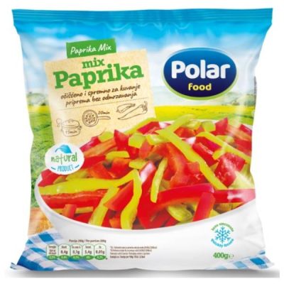 POVRĆE PAPRIKA MIX 400G POLAR FOOD