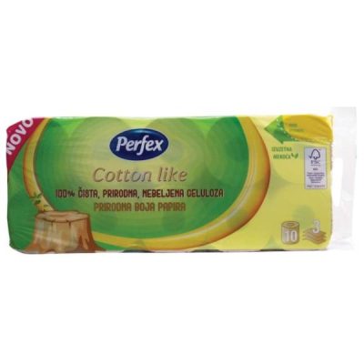 PERFEX COTTON LIKE 10/1 100% PRIRODNA BOJA 3SL