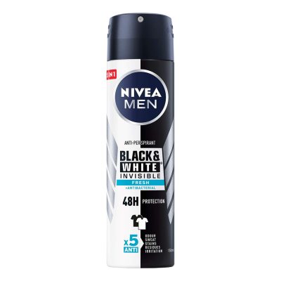 DEO SPREJ MEN BLACK&WHITE FRESH NIVEA 150ML
