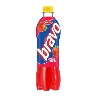 BRAVO 0.5L SUNNY STRAWBERRY