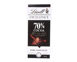 Čokolada Crna Excellence 70% Lindt 100 g