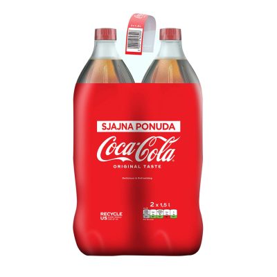 COCA-COLA 2X1,5L SJAJNA PONUDA