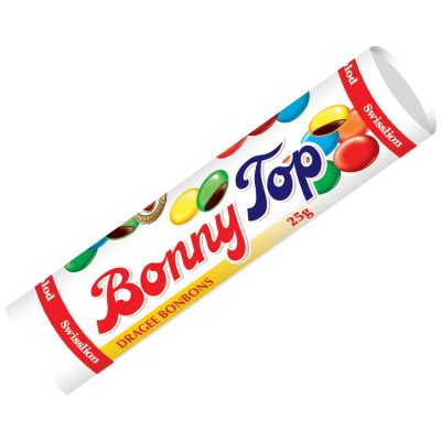 BOMBONE ČOKOLADNE BONNY TOP 25G TUBA