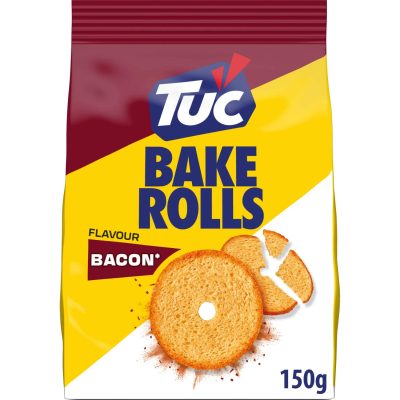BAKE ROLLS BACON 150G