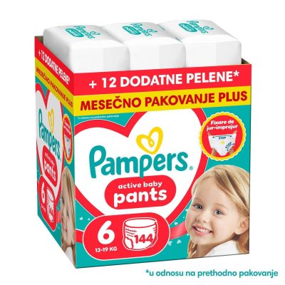 PELENE PAMPERS PANTS MSB 13-19KG 132/1