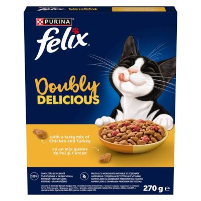 HRANA ZA MAČKE DBL ADULT POULTRY FELIX 270G