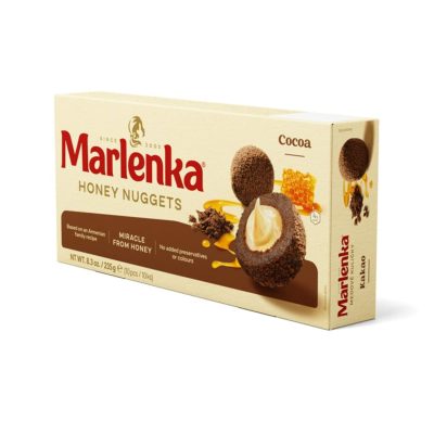 KOLAČI BOMBICE MEDENE SA KAKAOM MARLENKA 235G