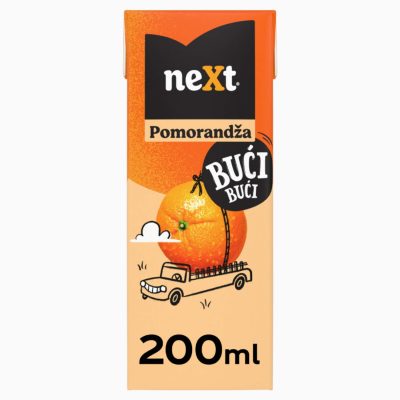 Voćni Nektar Next Bući Bući Narandža 0,2 l Brik