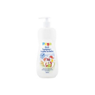 KUPKA I ŠAMPON BABY PEGA 500ML