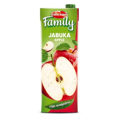 VOĆNI NEKTAR NECTAR FAMILY JABUKA 1,5L BRIK