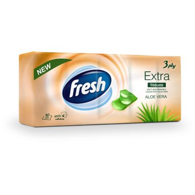 PAPIRNE MARAMICE 3SL EXTRA ALOE VERA FRESH 10/1