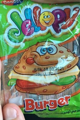 Gumene bombone JELLOPY burger 20g Saadet 24