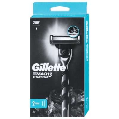 Brijač Muški Mach3 Charcoal 2Up Gillette