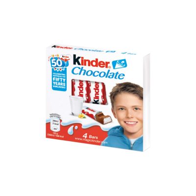 ČOKOLADA MLEČNA T-4 KINDER 50G