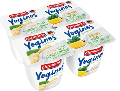 VOCNI JOGURT BANANA-PINEAPPLE 100G YOGINOS