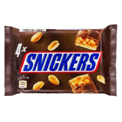 Bar Snickers 4x50 g Mars