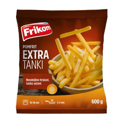 SMRZNUTI POMFRIT EKSTRA TANKI FRIKOM 600G