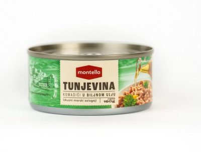Tunjevina Komadići Monte Lla u Biljnom Ulju 160 g