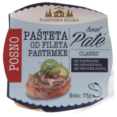 PASTETA FILET PASTRMKE 75g Planin.koliba