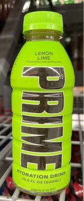 Prime Hydration, negazirano bezalkoholno piće, Lemon Lime, 500ml