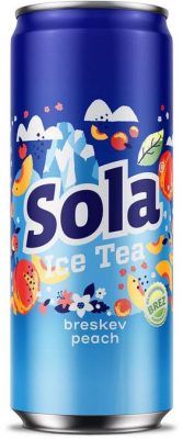 Sola Ledeni Čaj Breskva 0,33 l Can