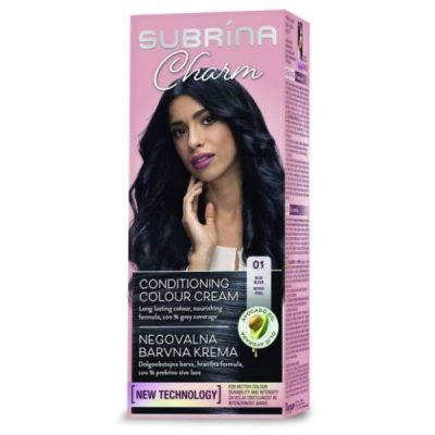 *Farba SUBRINA charm 01 modro crna