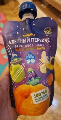 Vocni pire breskva, jabuka, banana 200g