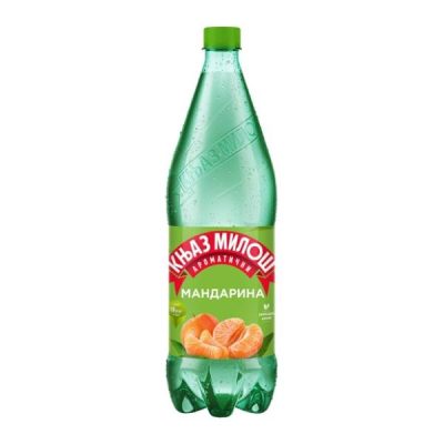 Voda Knjaz Miloš Gazirana Mandarina PET 0,5 l