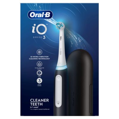 ELEKTRIČNA ČETKICA ZA ZUBE IO3 BLACK ORAL B