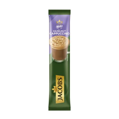 JACOBS CAPP.MILKA HAZELNUT BOX 8PCS 144