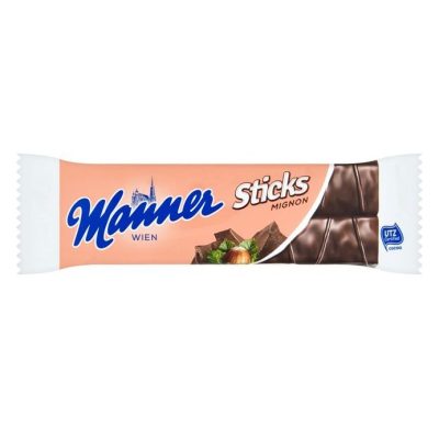 Napolitanke Čokoladni Štapići Manner 30 g