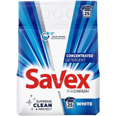 DETER.ZA VES SAVEX WHITE 2kg