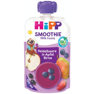 HiPP smoothie bor.jab.kruska 120ml #6 *M