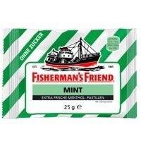 BOMBON KOMPRIMAT FISHERMANS FRIEND PEPERMINT 25G