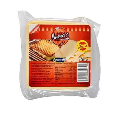 PROIZVOD NA BAZI BILJNE MASTI TOAST MAMAS 400G