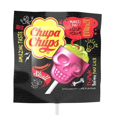 Chupa chups skull lizalica 15g #45