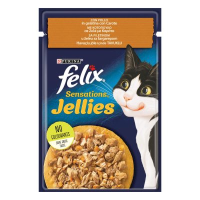 HRANA ZA MAČKE PILETINA SENSATION FELIX 85G