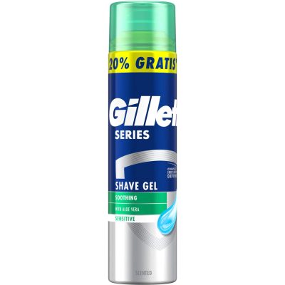 Gel za Brijanje Soothing Gillette 200 Ml+40 ml