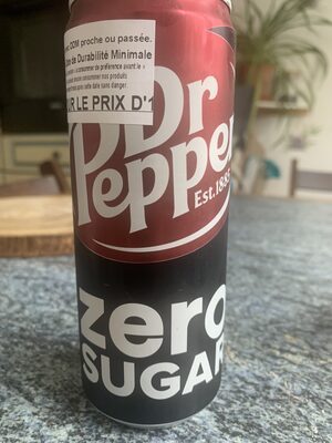 NAPITAK DR PEPPER ZERO SUGAR 0,33L