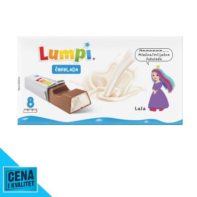 Čokolada Mlečna 100 g Lumpi