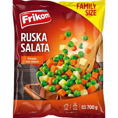SMRZNUTO POVRĆE RUSKA SALATA FRIKOM 700G