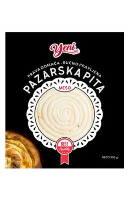 Pazarska pita sa mesom 0950 Jeni