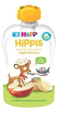Hippis voćni pire jabuka/ban 100g 4m+
