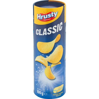 ČIPS SLANI U TUBI 100G HRUSTY
