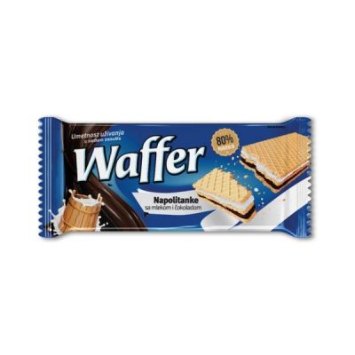 NAPOLITANKE MLEKO ČOKO WAFFER 170G