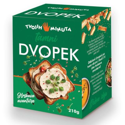 PET MINUTA DVOPEK TAMNI 210GR DON DON