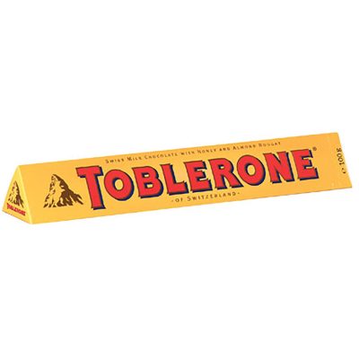 ČOKOLADA MLEČNA ŽUTE TOBLERONE 100G