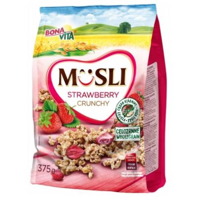 MUSLI CRUNCHY JAGODA BONAVITA 375G