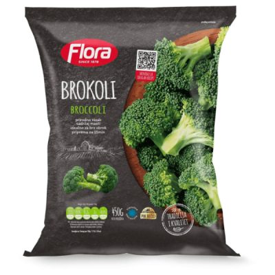 SMRZNUTO POVRĆE BROKOLI FLORA 450G